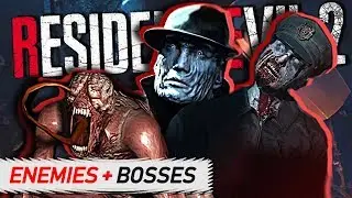 Resident Evil 2 Remake - ENEMIES & BOSSES Guide (Who's Returning?)
