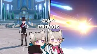 Pulling Lyney Using Lucky Spots In Fontaine | Genshin Impact