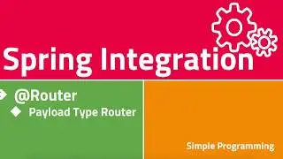 Spring Integration with Spring Boot | Payload Type Router | Example | Simple Programming