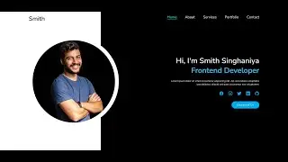 How to create a Portfolio Wbsite Using HTML & CSS | Portfolio Wbsite | HTML | CSS | @Coding__Track