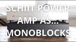 SCHIIT GJALLARHORN POWER AMPLIFIER AS MONOBLOCKS! FULL DUAL UNIT REVIEW AIMED AT GENERAL HiFi USE