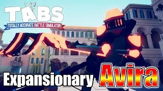 ロングソードで驚異のラッシュ！！「Avira」使ってみた【Expansionary 】TABS 【Totally Accurate Battle Simulator】