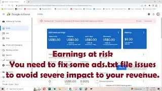Earnings at risk – You need to fix some ads txt file issues to avoid severe impact to your revenue !