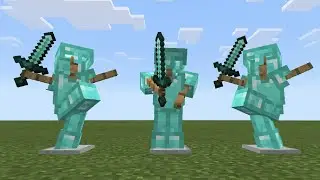 Minecraft Bedrock - How To Pose Armor Stands!