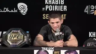 Я заслужил называться лучшим бойцом ⁄ Хабиб после боя против Порье на UFC 242