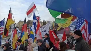 The action of foreigners in support of Ukraine took place in Kiev.
