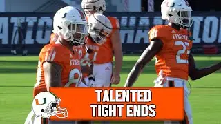 Elijah Arroyo & Jaleel Skinner in Drills | Tight Ends Catching Passes, Blocking & Facing D-Line