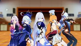 Skirk Team - Momoland Dance | Genshin Impact [MMD]