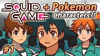 What if Pokemon Chara play Squid Game?! (animation) - PART 1