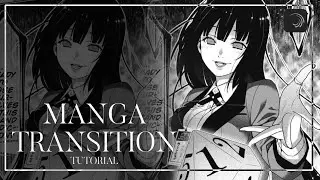 Ꮺ ָ࣪ manga transition | flip with fade circle tutorial ¡!⋆ alight motion