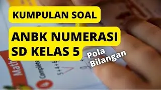 Kumpulan Soal ANBK Numerasi SD Kelas 5 I AKM numerasi SD materi Pola Bilangan - aziz effendhi