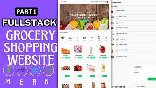 Create Full Stack Grocery Delivery App Using React, MongoDB, Express , Node JS and Stripe