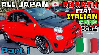 ABARTH & FIAT ITALIAN CARS NATIONWIDE 300 CARS!! #cars #italian #abarth595 #fiat #viral #viralvideo