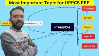 Preamble| Most important topic for UPPSC Pre EXAM 2023|  most important topic for uppcs pre exam