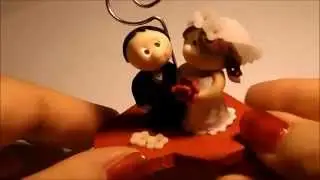 Tutorial Fimo Portafoto Sposini: Lo sposo