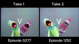 Sesame Street Take Comparison: Alien Alphabet (1971-1979)