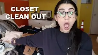 HUGE CLOSET CLEAN OUT