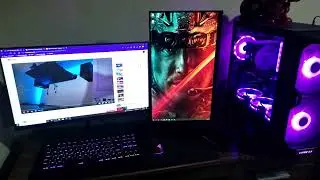 Prévia do meu setup em andamento