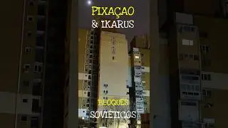PIXAÇAO en BULGARIA. GRAFFITIS en ALTURA. #shorts