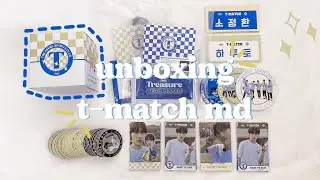 unboxing t-match md from t-map episode | asmr with background music