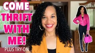 Come Thrift With Me Fall Haul & Try-On