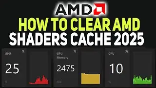 HOW TO Clear your AMD GPU's Shader Cache to BOOST FPS, Fix STUTTERING, Fix FPS Drops