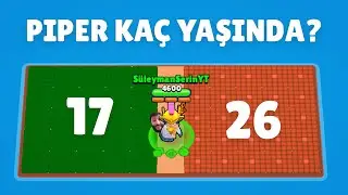 BRAWL STARS BİLGİ YARIŞMASI! (%9999999999999 İMKANSIZ)