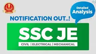 SSC JE Notification Out..!!! Civil | Electrical | Mechanical | ICA Engineering Academy | Best coach