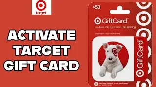 How to Activate Your Target Gift Card? Enable Your Target Gift Card on PC 2024