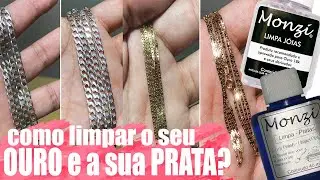 LIMPE SUAS JOIAS DE OURO E PRATA COM ESSE PRODUTO: MONZI | Unboxing Shopee