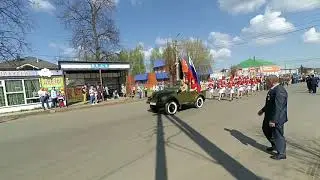 Парад победы в Можге.
