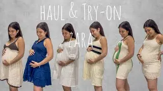 HAUL & TRY ON ZARA | EMBARAZADA 🤰🏻🐣