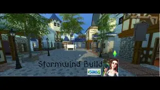 Sims 4 Stormwind build no CC