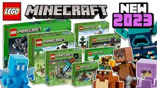 LEGO Minecraft 2023 Sets OFFICIALLY Revealed