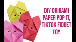DIY Pop It Fidgets | DIY Viral Fidget Toy TikTok | 2022