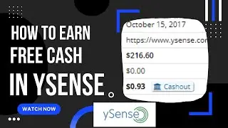 MAKE Money online with PAID SURVEYS  | ySense.com