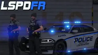 Crime Hotspots in Downtown: Officer's Patrol and Arrests|GTA5|LSPDFR