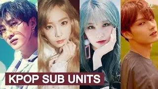 GRUPOS QUE TEM SUB-UNIT | KPOP BRASIL