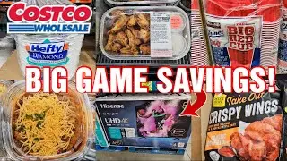 COSTCO BIG GAME SAVINGS for 2024!🛒SO MUCH TO OFFER!