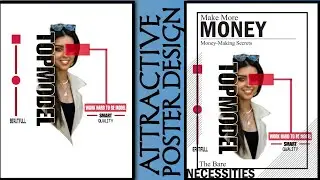 POSTER DESIGN in PICSART | Modeling Poster Design Step by StepTutorial  | PICSART TUTORIAL