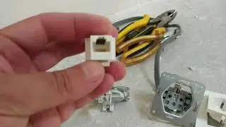 ELECTRICIANS are afraid of this! How to connect a twisted pair for the Internet in a socket