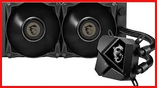 MSI MAG Coreliquid P240 - AIO CPU Liquid Cooler - LGA 1700 Ready - 240mm Radiator - Dual 120mm PWM