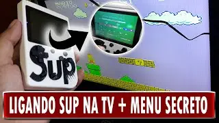 🔸 SUP GAME BOX 400 in 1 ⁞ Ligando na TV + MENU SECRETO ( PT - BR ) + Legendas/CC