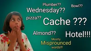 MOSTLY MISPROUNCED WORDS | #trending #english #education