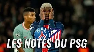 PSG-Atlético Madrid (1-2) : les notes des joueurs parisiens