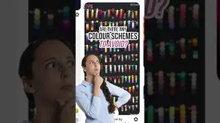 Colour schemes you shouldn't use
