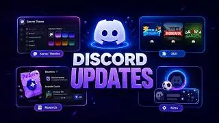 NEW Discord Updates! Server Themes, Free Nitro template , SDK Integrations & More