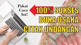 CARA BUKA USAHA CETAK UNDANGAN AUTO SUKSES