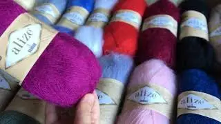 ПРЯЖА МОХЕР ALIZE 3 SEASON! ВСЯ ЦВЕТОВАЯ ПАЛИТРА! ОБЗОР! СРАВНЕНИЕ С ALIZE ANGORA SPECIAL NEW!