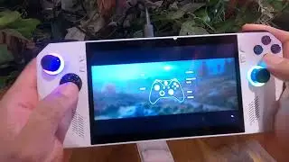 Asus ROG ALLY Hands On Exclusive | Forza Horizon 4 NATIVE Xbox Game Pass | Windows 11 | Steam | Epic